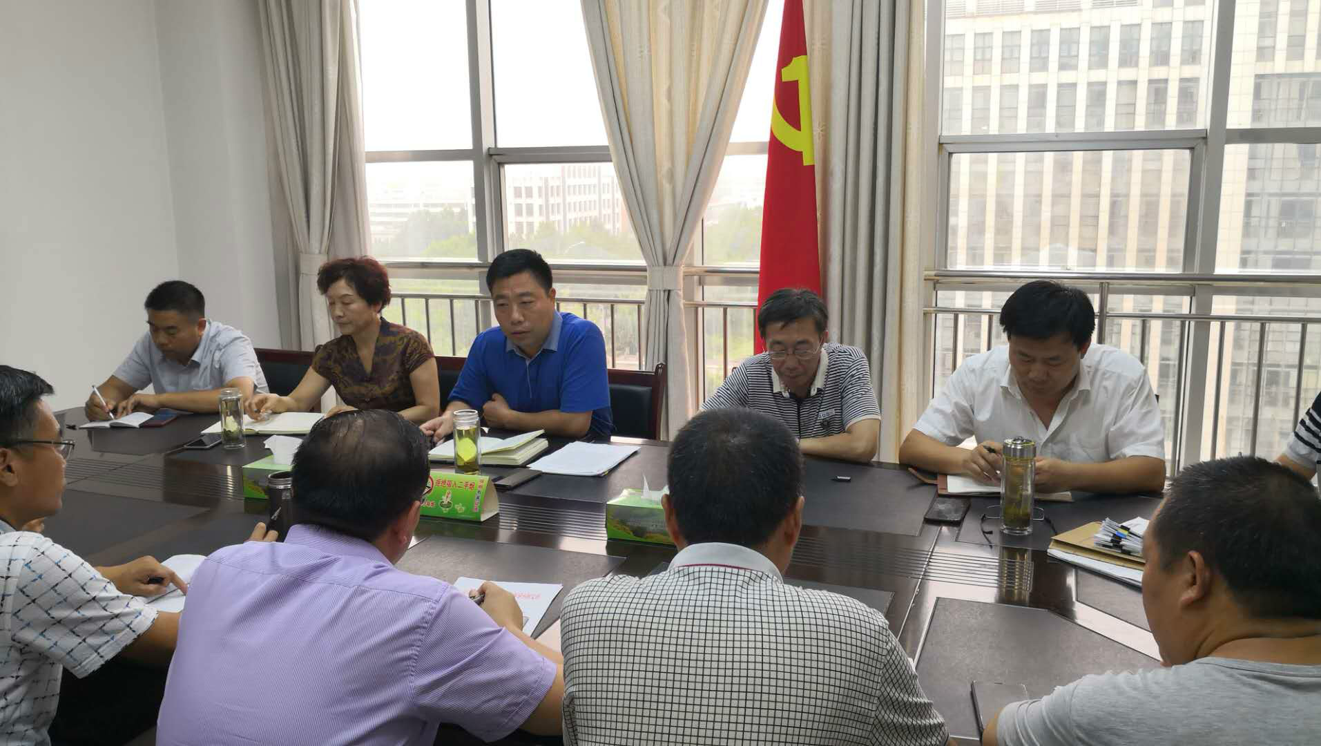 汶上县环保局积极开展扫黑除恶专项斗争工作